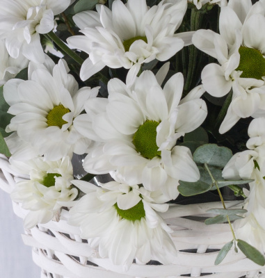 Композиция "Летнее настроение" №36148 с хризантемой