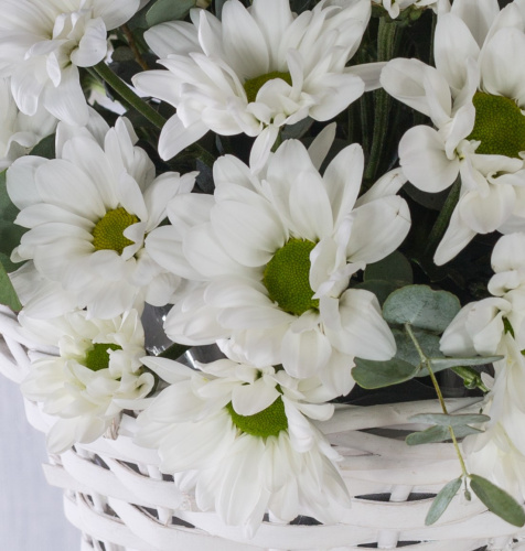 Композиция "Летнее настроение" №36148 с хризантемой