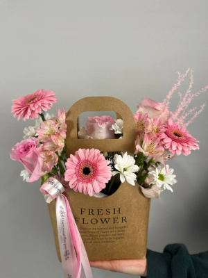 Композиция с гермини "Для любимой"