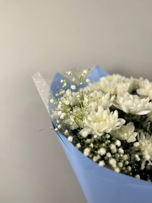 Букет с хризантемой "Счастливые воспоминания"