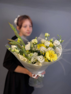 Букет" Последний звонок" с гермини