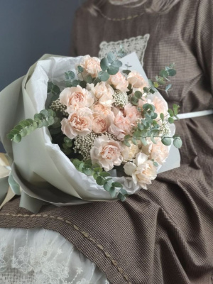 Букет"Романтика" с диантусом