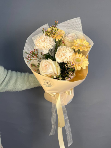 Букет"Цветущая милость" с гермини