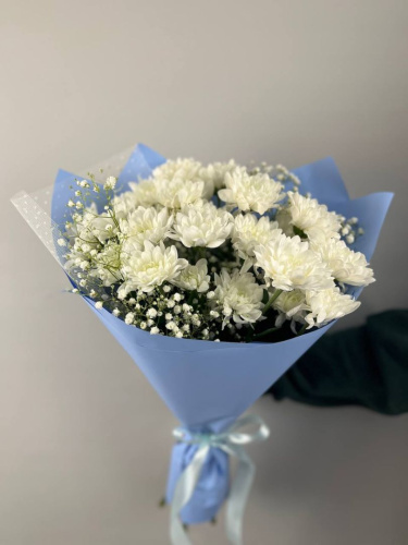 Букет с хризантемой "Счастливые воспоминания"